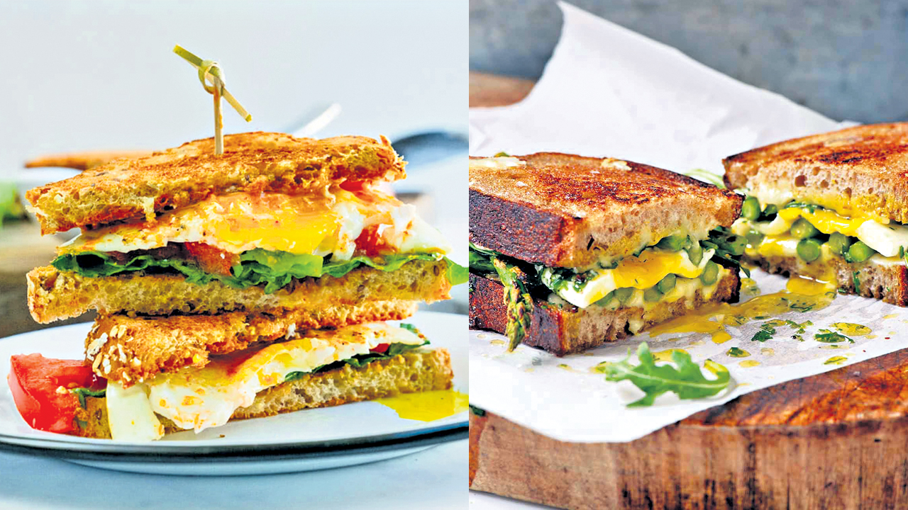 Layered Egg Sandwich Recipe | లేయర్డ్‌ ఎగ్‌ శాండ్‌విచ్‌ తయారీ విధానం