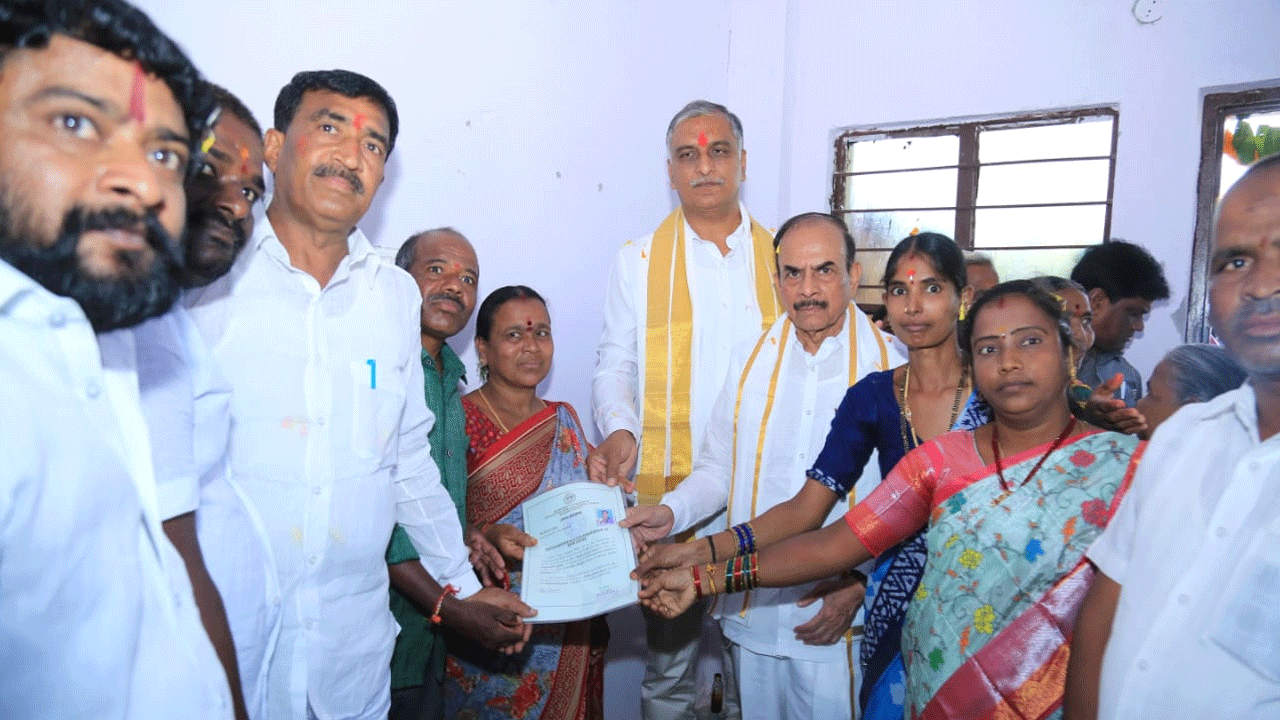 సద్దితిన్న రేవు తలిస్తే.. దేవుడు సల్లగ చూస్తాడు : మంత్రి హరీశ్‌ రావు