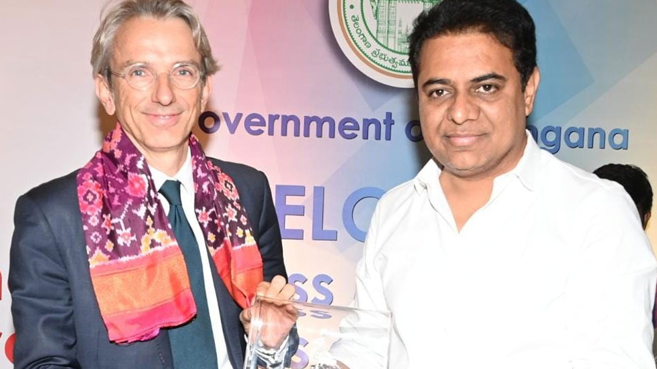 ప్రో-బిజినెస్ మినిస్ట‌ర్ ఇన్ ఇండియా.. కేటీఆర్‌పై ఫ్రాన్స్ అంబాసిడ‌ర్ ప్ర‌శంస‌లు
