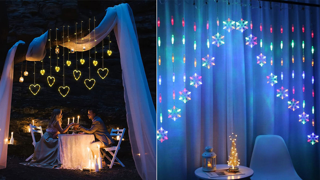 LED Curtain Lights | క‌ర్టెన్స్‌ను ఇక‌పై ఇలా మెరిపించండి