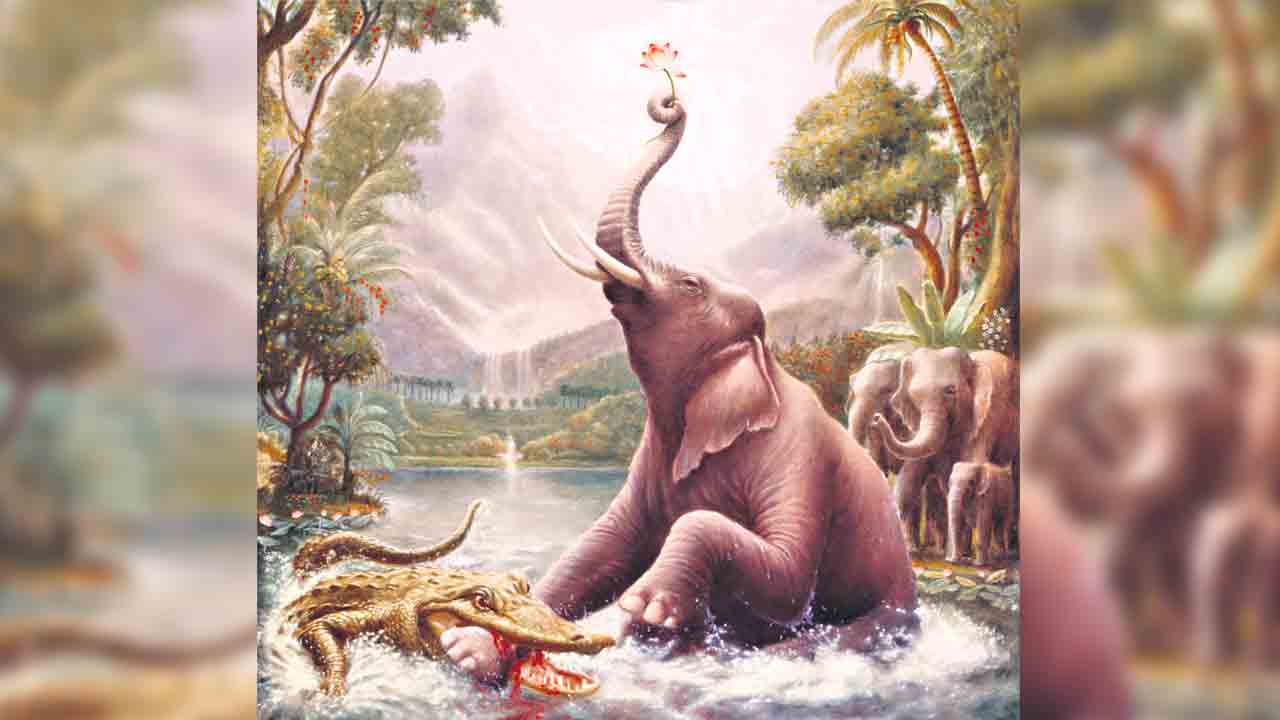 Pothana Bhagavatam Episode 112 | బుధేంద్ర చంద్రుని గజేంద్ర మోక్షణం