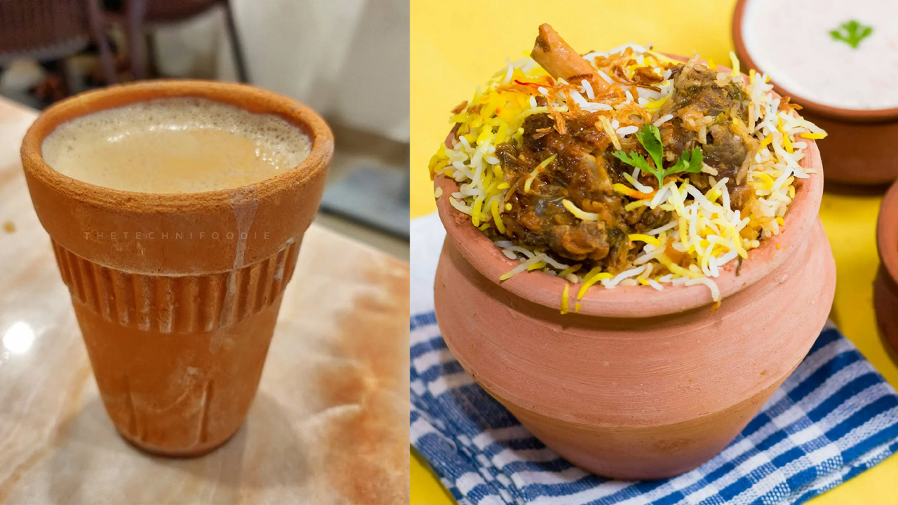 మ‌ళ్లీ పాత‌రోజులొచ్చాయి.. ఛాయ్ నుంచి బిర్యానీ దాకా అన్నింటికీ మ‌ట్టి పాత్ర‌ల‌ను వాడేస్తున్నారు