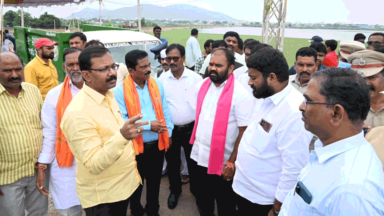 గణేష్ నిమజ్జన ఏర్పాట్లను పరిశీలించిన ఎమ్మెల్యే భూపాల్‌ రెడ్డి