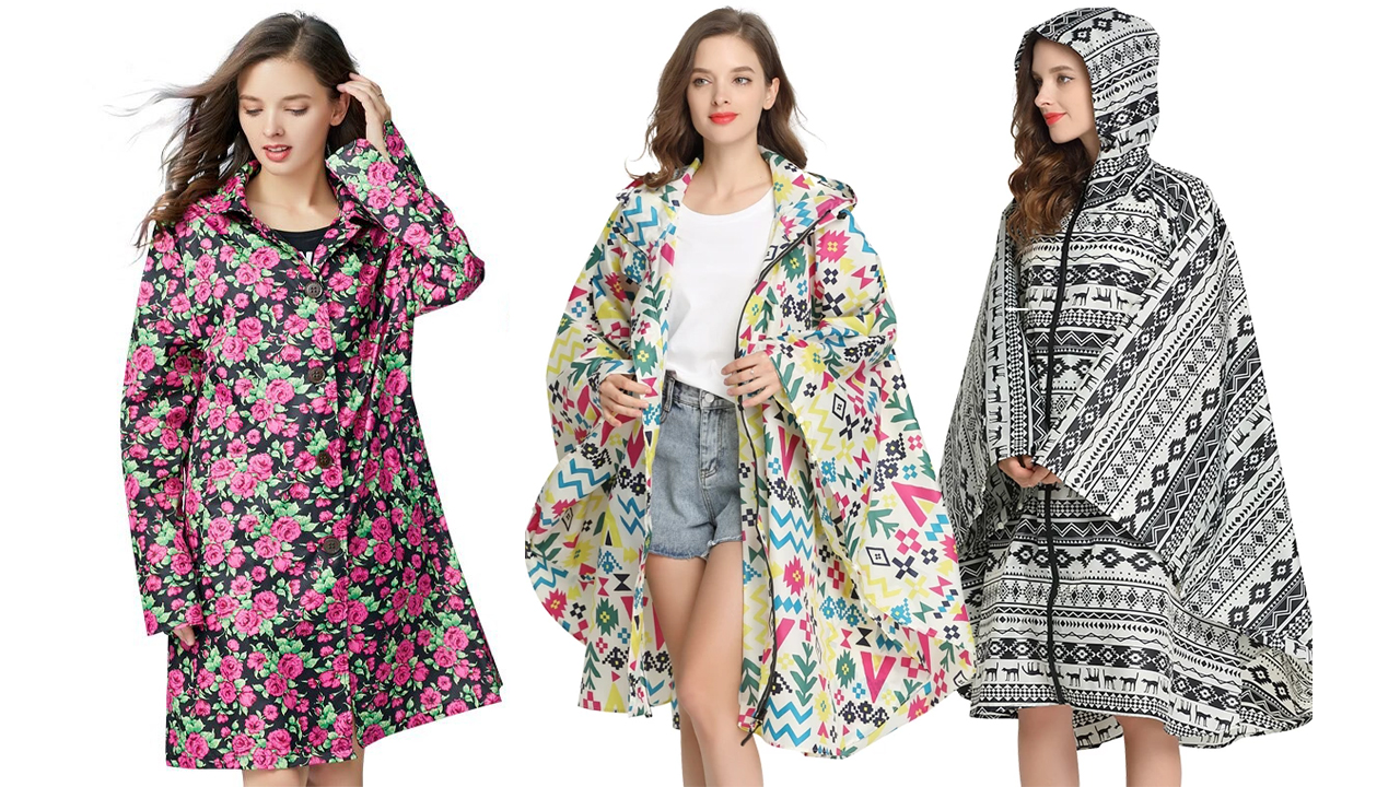 పూల పూల‌తో ట్రెండీగా ఉన్న కొత్త ర‌కం రెయిన్ కోట్స్‌ని ట్రై చేశారా?