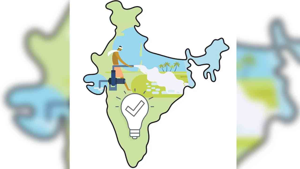 వెలుగుల జల ధారలే.. పంట చేలన్నీ పారులే!