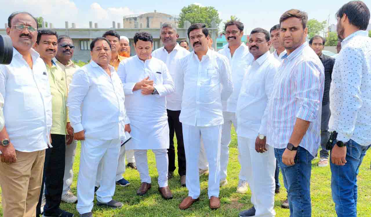 5న నిజామాబాద్‌కు సీఎం కేసీఆర్.. ఏర్పాట్లను పరిశీలించిన మంత్రి వేముల