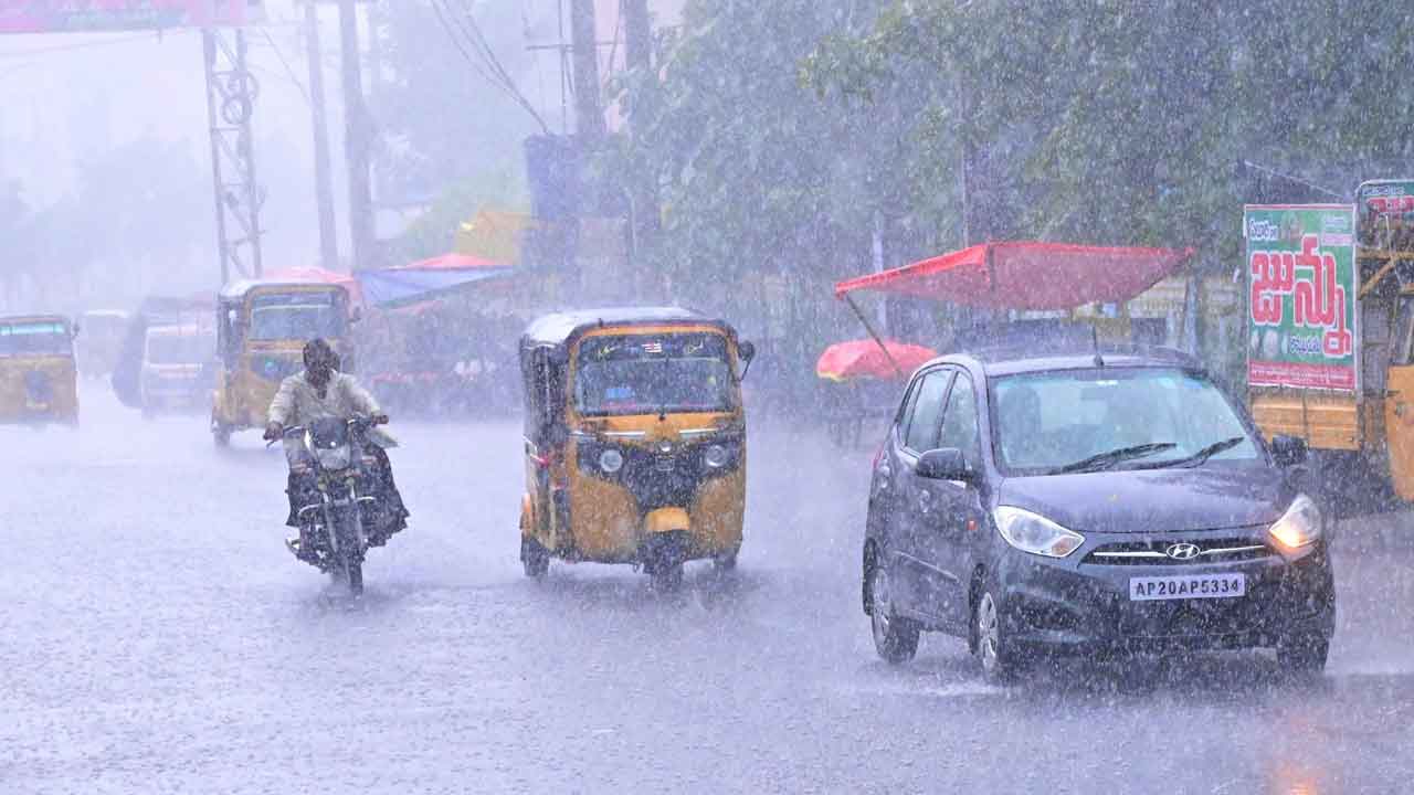 భారీ వర్షం