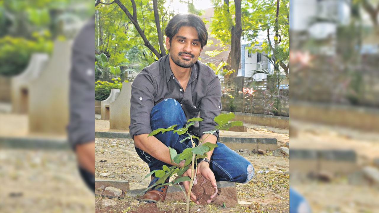 గ్రీన్‌ ఇండియా చాలెంజ్‌లో యువ నటుడు అర్జున్‌ కళ్యాణ్‌