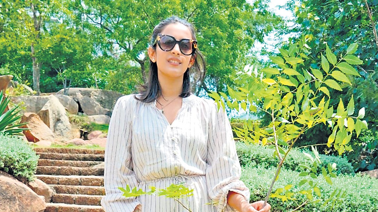 గ్రీన్‌ ఇండియా చాలెంజ్‌లో నిహారికా కొనిదెల