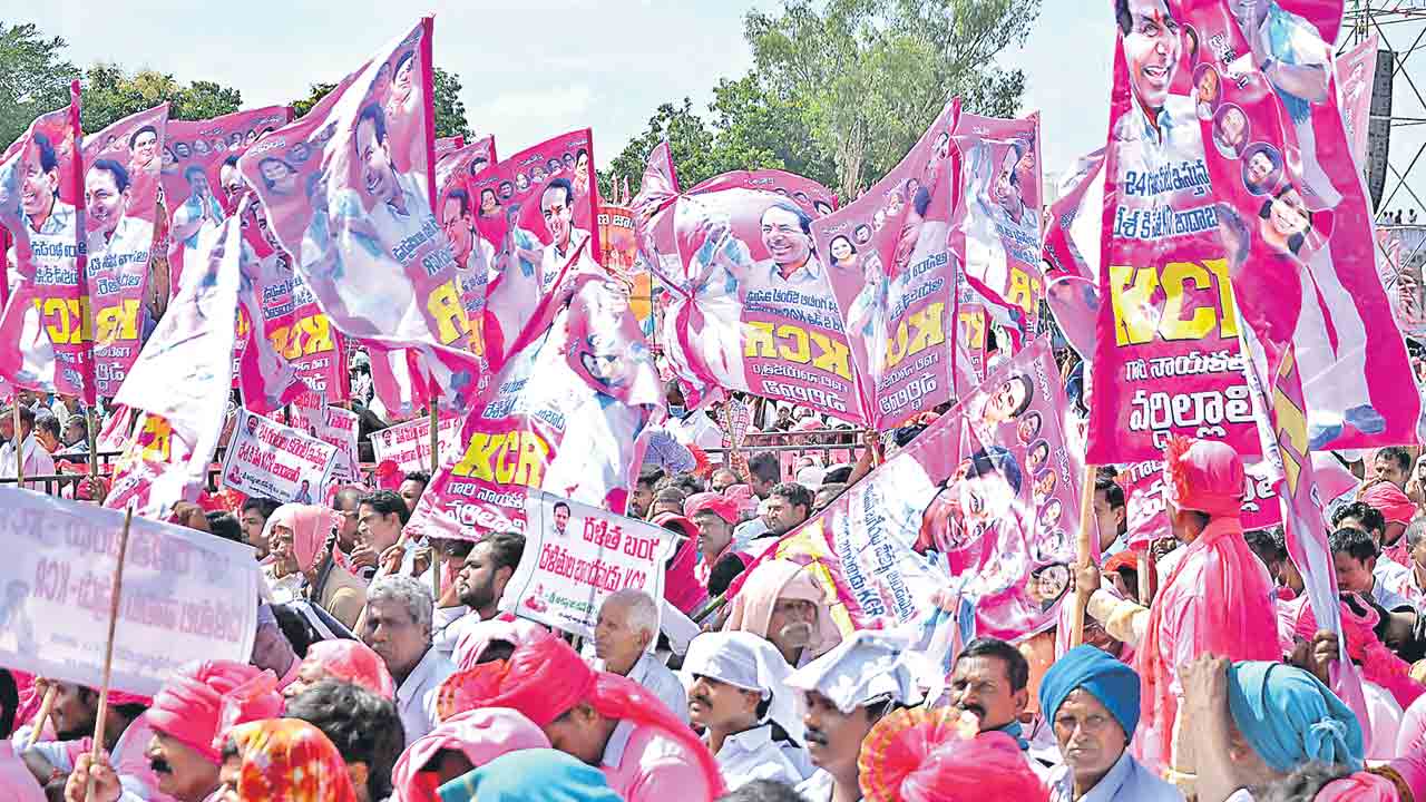 గులాబీ జెండాకు ఎర్ర తివాచీ