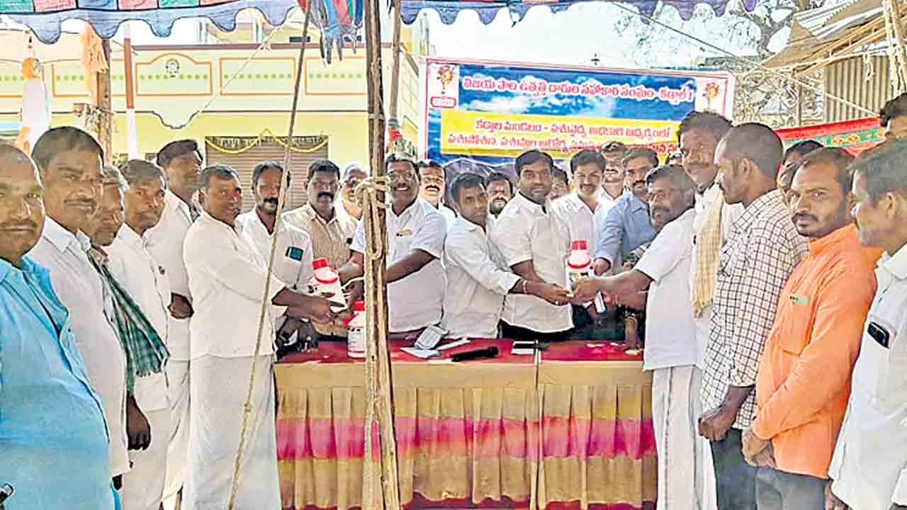 పాడి పరిశ్రమాభివృద్ధికి ప్రభుత్వం పెద్దపీట