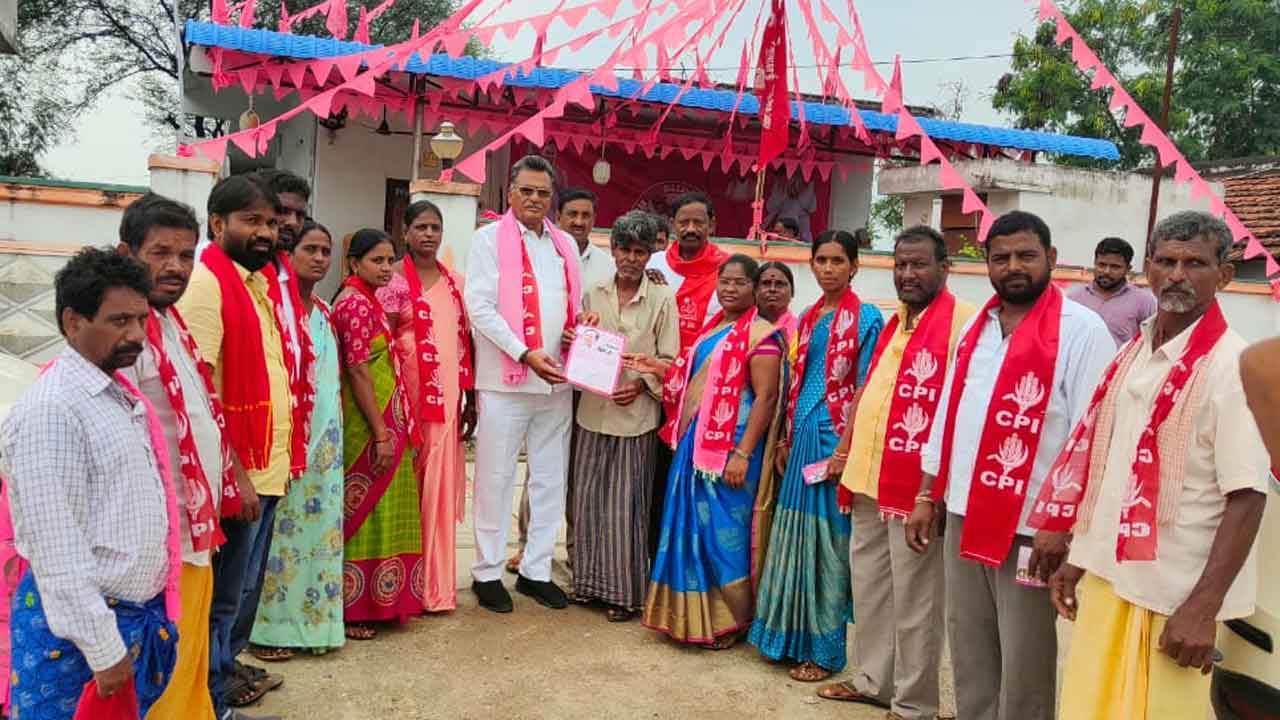 మునుగోడులో మతోన్మాద శక్తులకు బుద్ధిచెప్పాలి : కంచర్ల రామకృష్ణా రెడ్డి