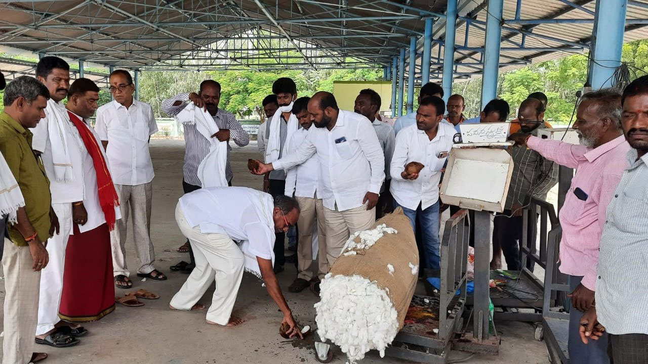 పంట ఉత్పత్తుల కొనుగోళ్లకు ఏర్పాట్లు