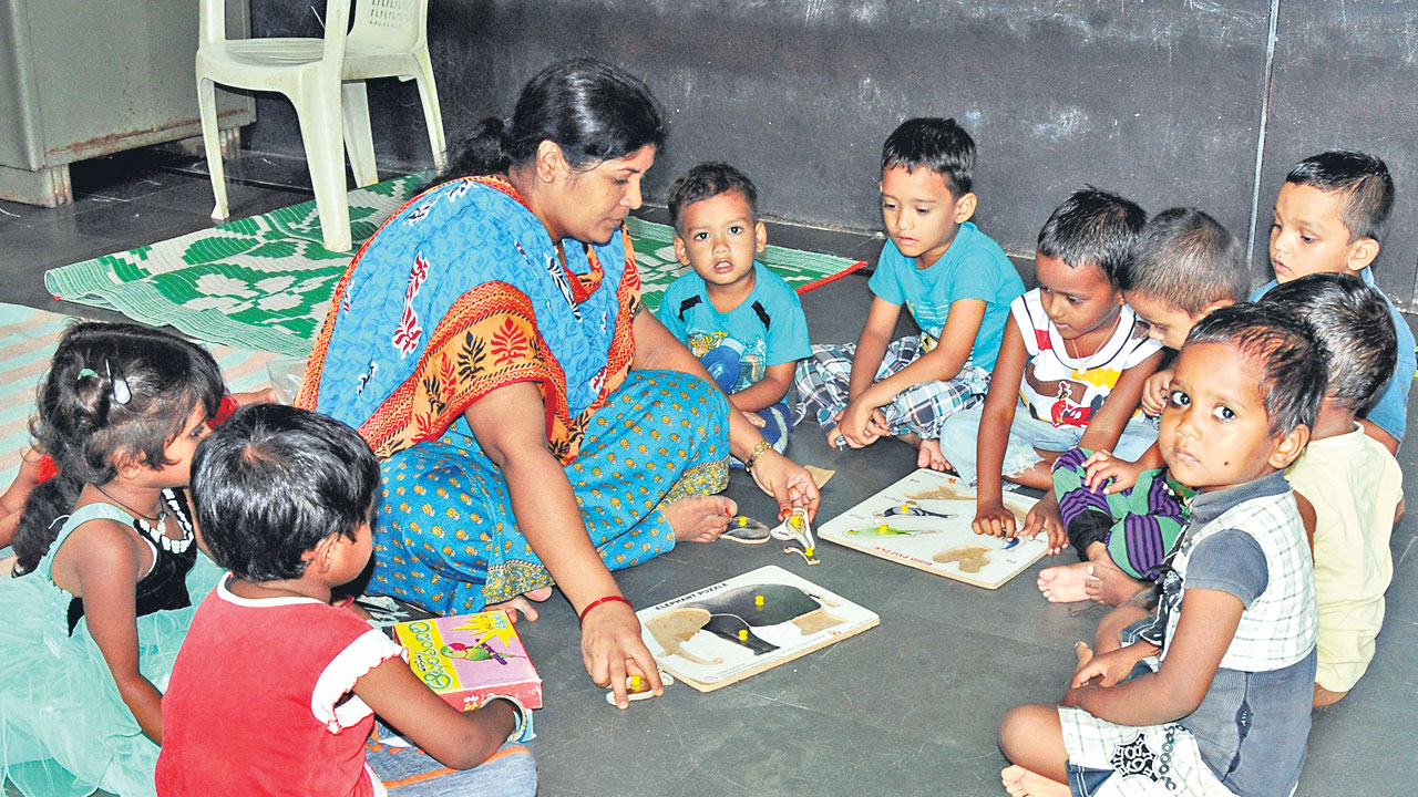 అంగన్ వాడీల అప్ గ్రేడ్