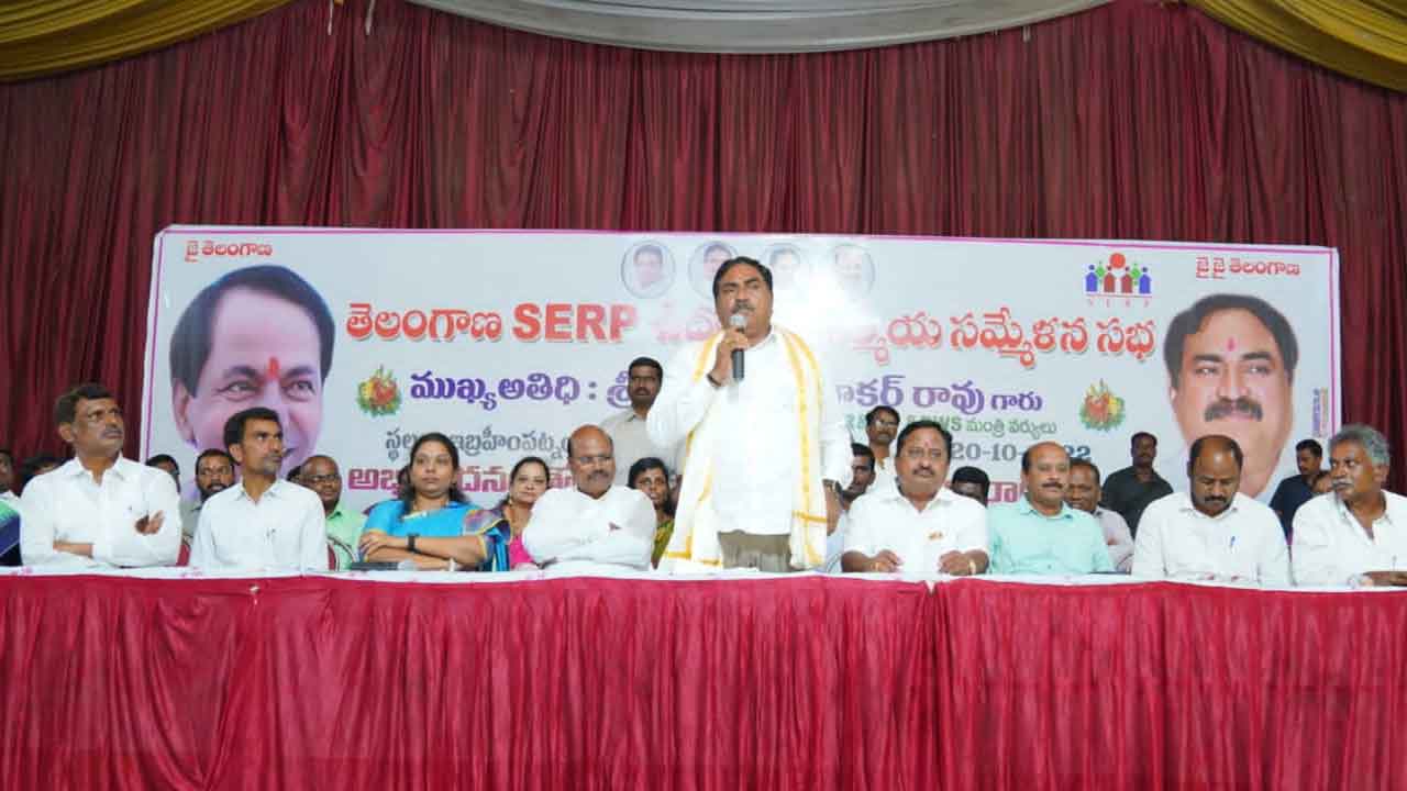 సమర్ధవంత పాలన అందిస్తున్న కేసీఆర్‌తోనే అభివృద్ధి సాధ్యం : మంత్రి ఎర్రబెల్లి దయాకర్‌రావు