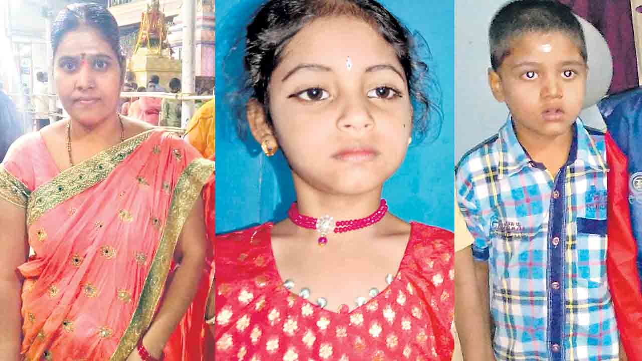 భార్యాపిల్లల్ని కడతేర్చి… భర్త ఆత్మహత్య