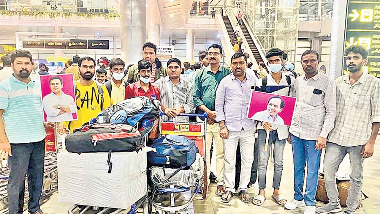 దుబాయ్ నుంచి క్షేమంగా స్వదేశానికి