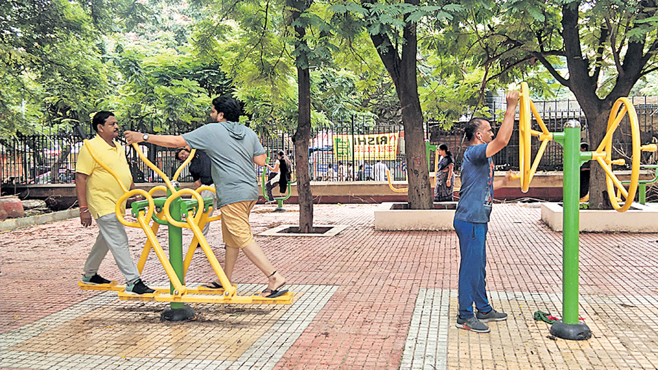 ఆహ్లాదంగా సుందరయ్య పార్కు