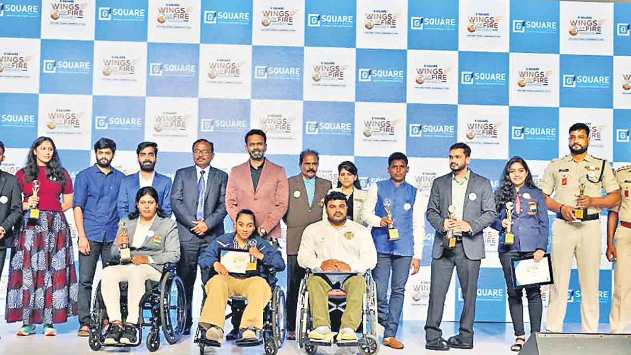 స్పోర్ట్స్‌ రియల్‌ స్టార్స్‌కు సత్కారం