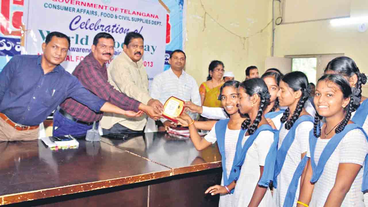 ప్రతి ఒక్కరికీ ఆహార భద్రత కల్పించాలన్నదే లక్ష్యం