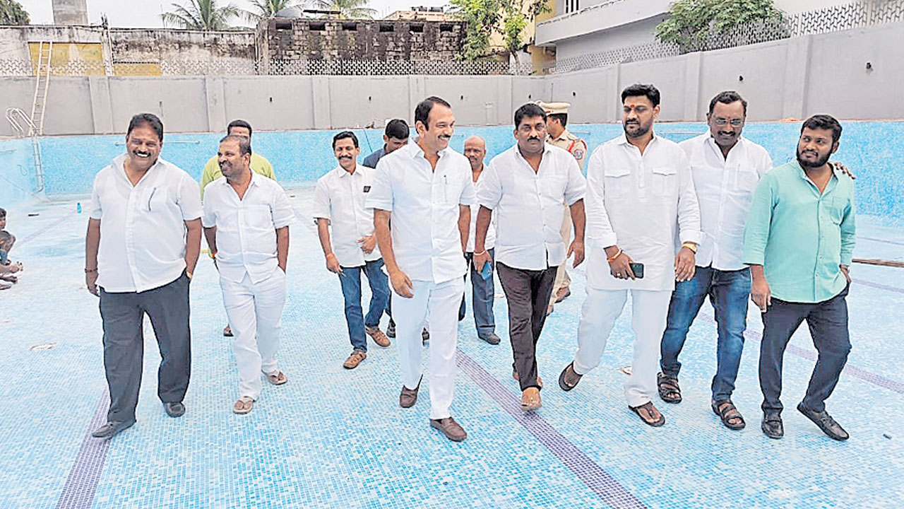 రూ.4కోట్లతో స్విమ్మింగ్‌పూల్‌.. త్వరలోనే అందుబాటులోకి