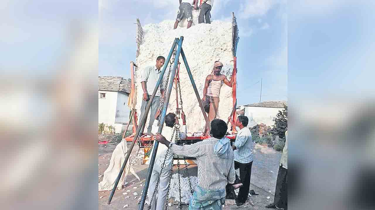 పత్తి కొనుగోలుకు సీసీఐ సిద్ధం