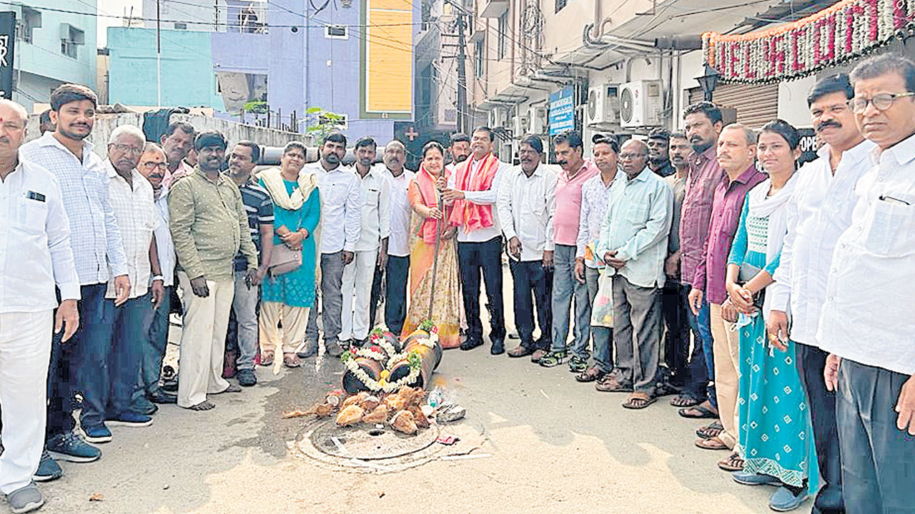 డ్రైనేజీ వ్యవస్థ ఆధునీకరణకు చర్యలు