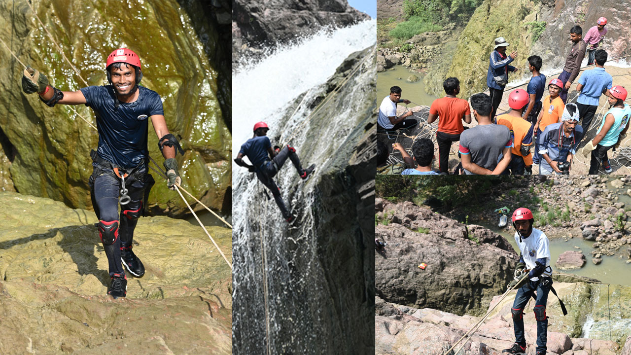 జలధారకు ఎదురొడ్డి..