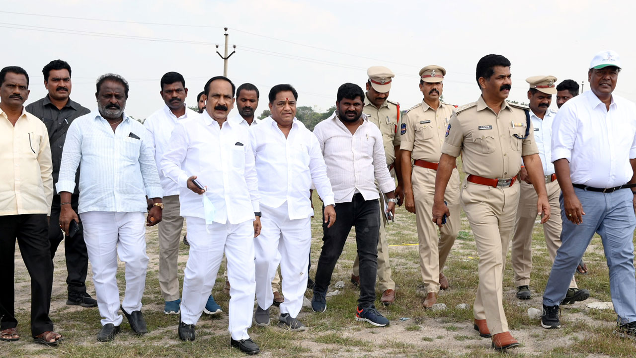 30న బంగారిగడ్డలో సీఎం బహిరంగ సభ