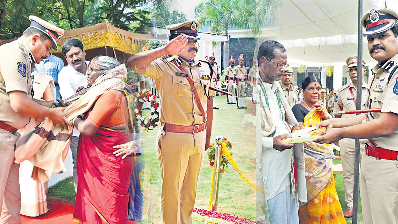 పోలీసు అమరులకు ఘన నివాళి