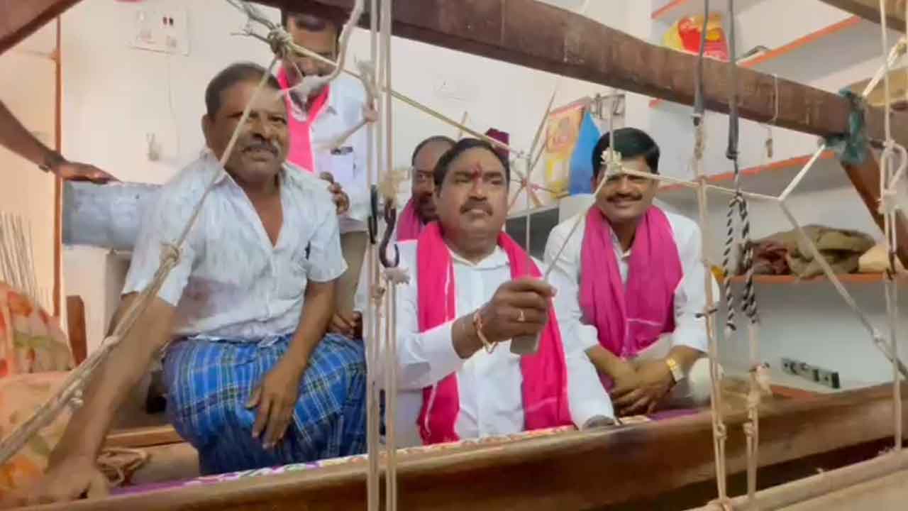 చండూరులో మంత్రి ఎర్రబెల్లి దయాకర్‌ విస్తృత ప్రచారం