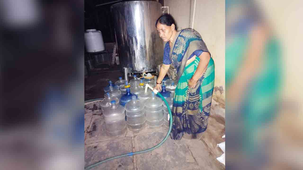 మహిళా సంఘాల సభ్యులకు రుణాలు