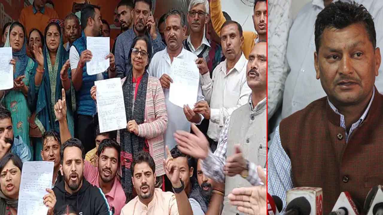 BJP Mass resignation | ధర్మశాలలో బీజేపీకి ఎదురుదెబ్బ.. రాకేశ్‌ చౌదరికి టికెట్‌పై మూకుమ్మడి రాజీనామా