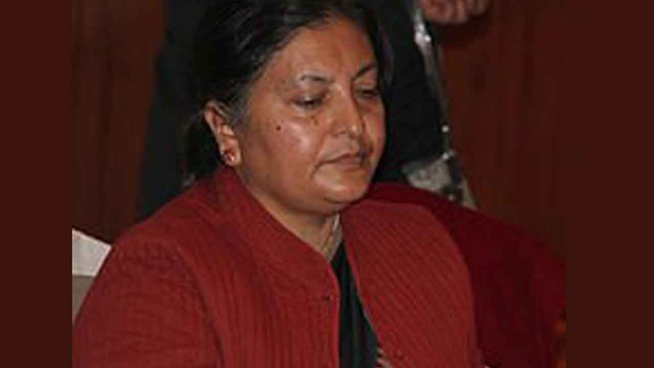 నేపాల్ అధ్య‌క్షురాలికి అస్వ‌స్థ‌త‌.. ఆస్ప‌త్రిలో చేరిక‌