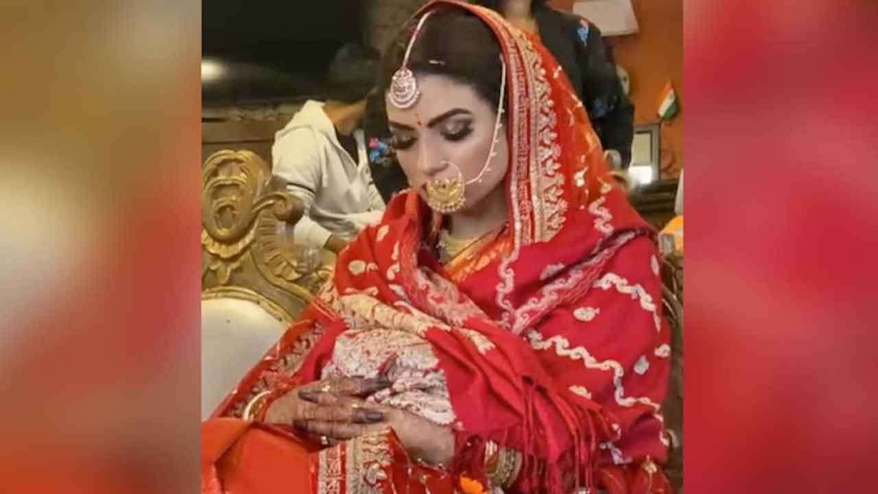 పెండ్లి తంతు జ‌రుగుతుండ‌గా కునుకు తీస్తున్న వ‌ధువు.. ఇంట‌ర్నెట్లో వీడియో వైర‌ల్‌