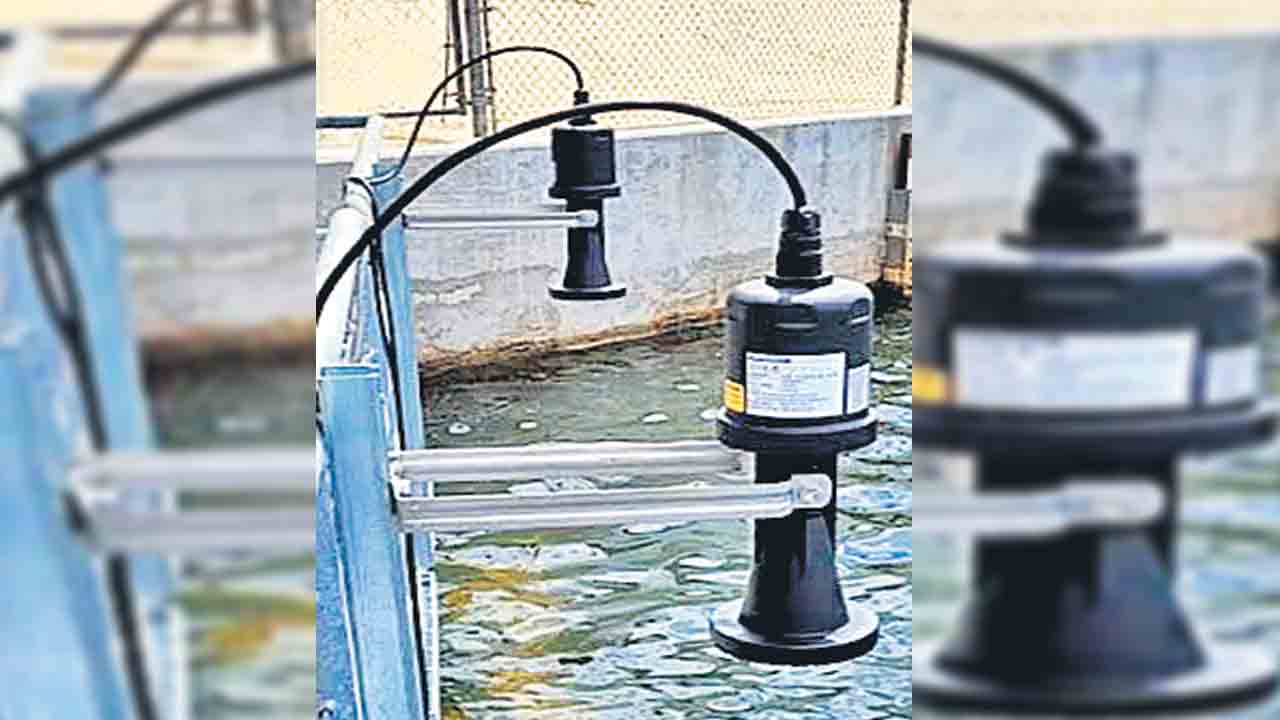 నాలా ప్రవాహాన్ని పట్టే సెన్సార్లు