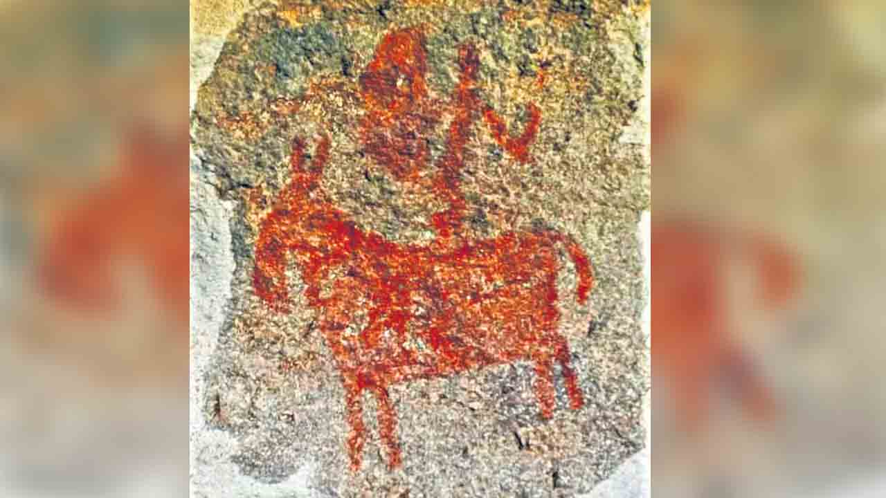 పాలమూరులో రాతిచిత్రాలు