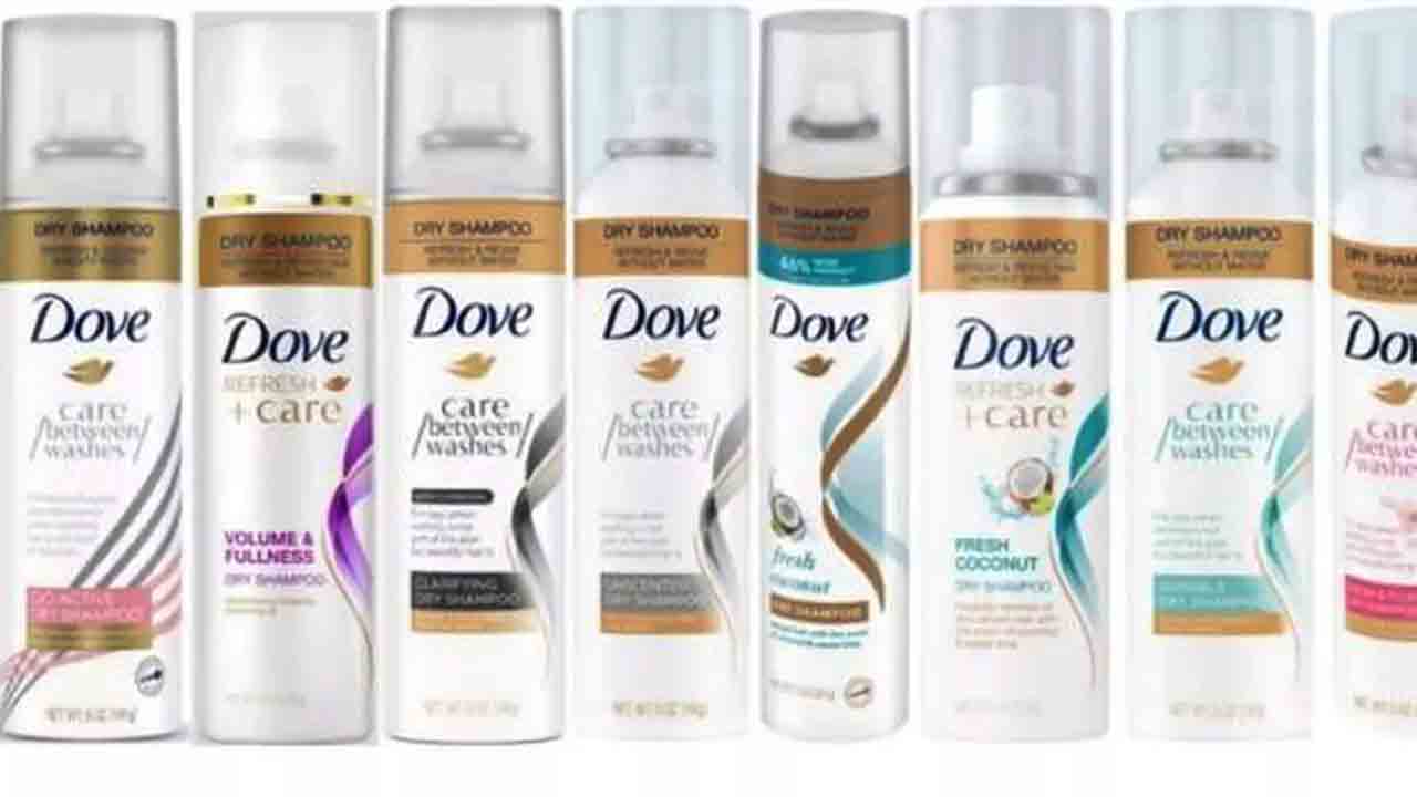 డవ్‌ డ్రై షాంపూలో క్యాన్సర్‌ కారకం