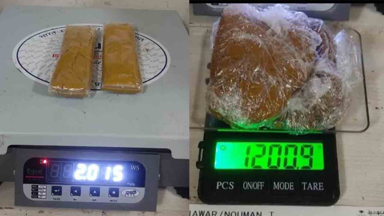 ముంబై ఎయిర్‌పోర్ట్‌లో 15 కిలోల బంగారం పట్టివేత