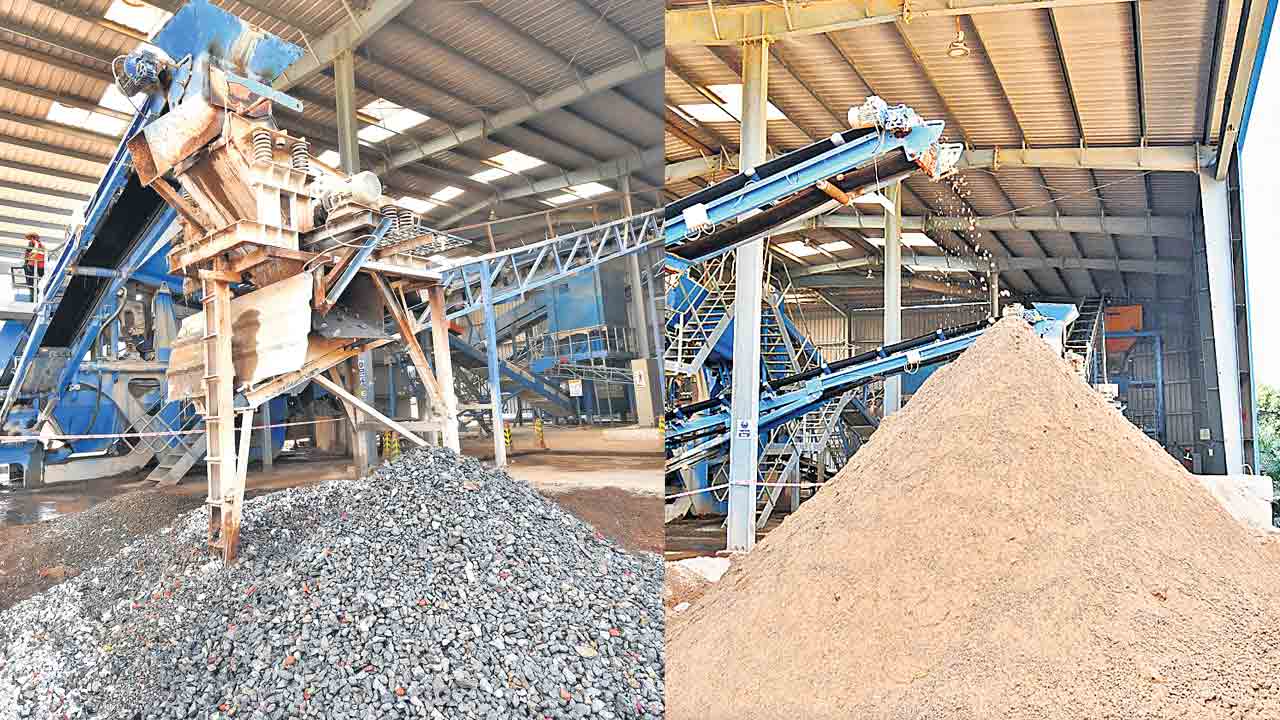 వ్యర్థాలు కరిగించి.. టన్నుల కొద్దీ