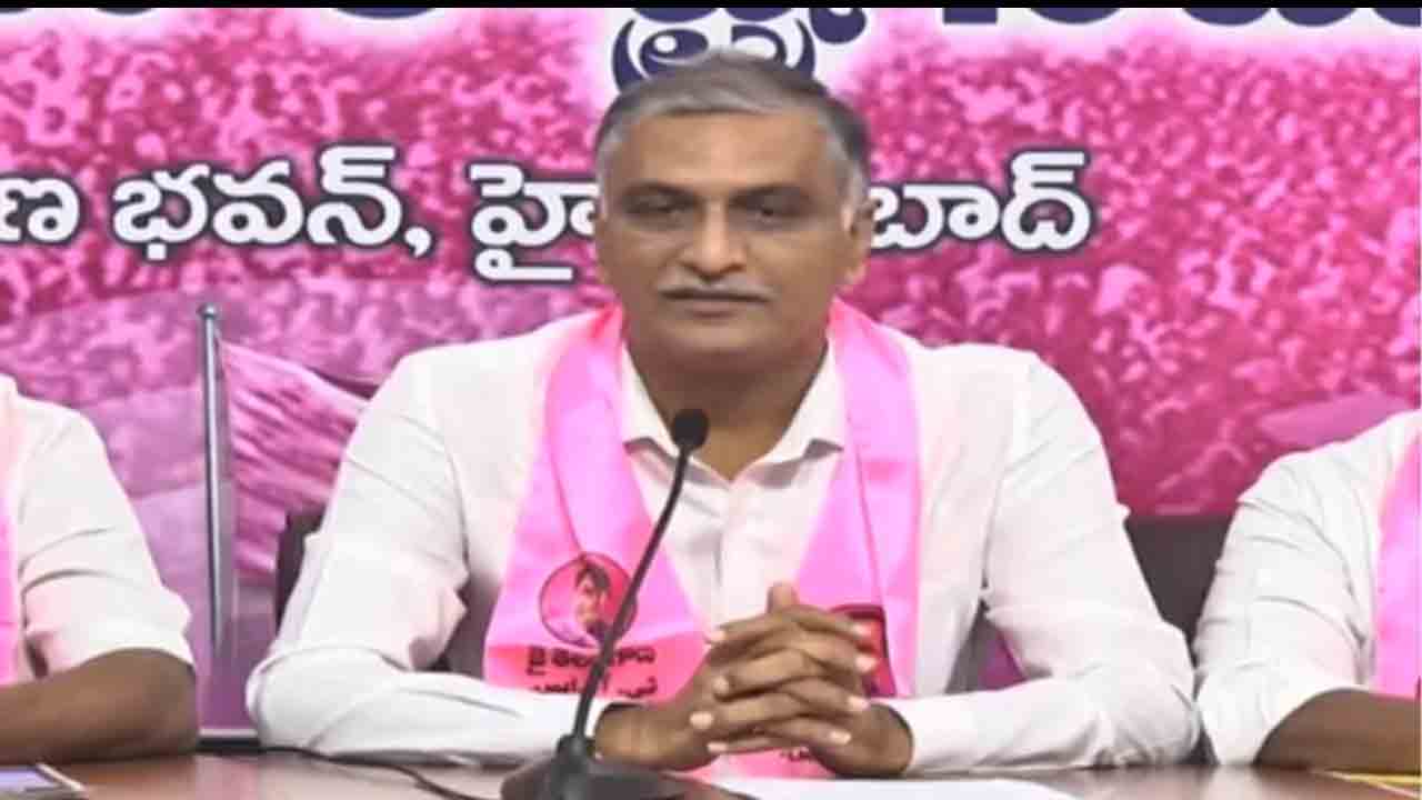 బీజేపీ అంటేనే ఝూటా ఔర్‌ జుమ్లా.. హరీశ్‌రావు ఫైర్‌