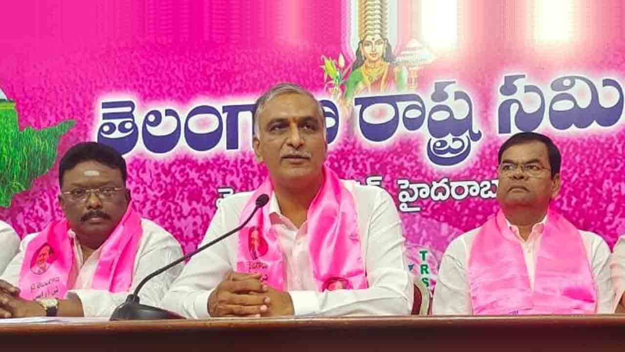 కిషన్‌రెడ్డి, బండివి నకిలీ మాటలు.. వెకిలి చెష్టలు: మంత్రి హరీశ్‌ రావు