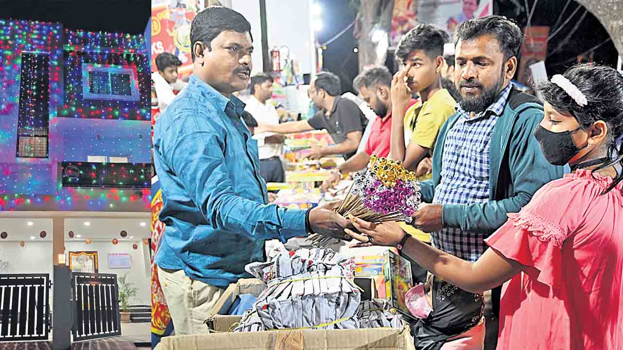 దీప కాంతుల్లో.. భాగ్యనగరి..!