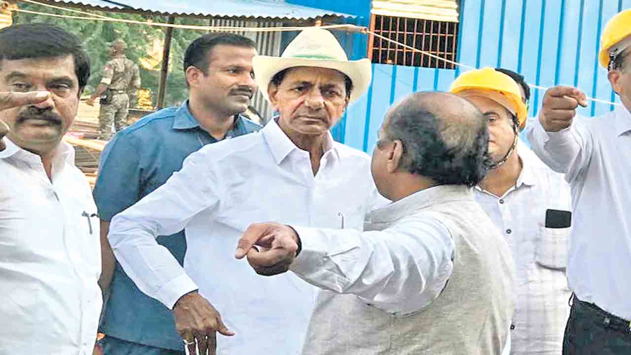 ఢిల్లీలో పార్టీ ఆఫీస్‌కు కేసీఆర్‌