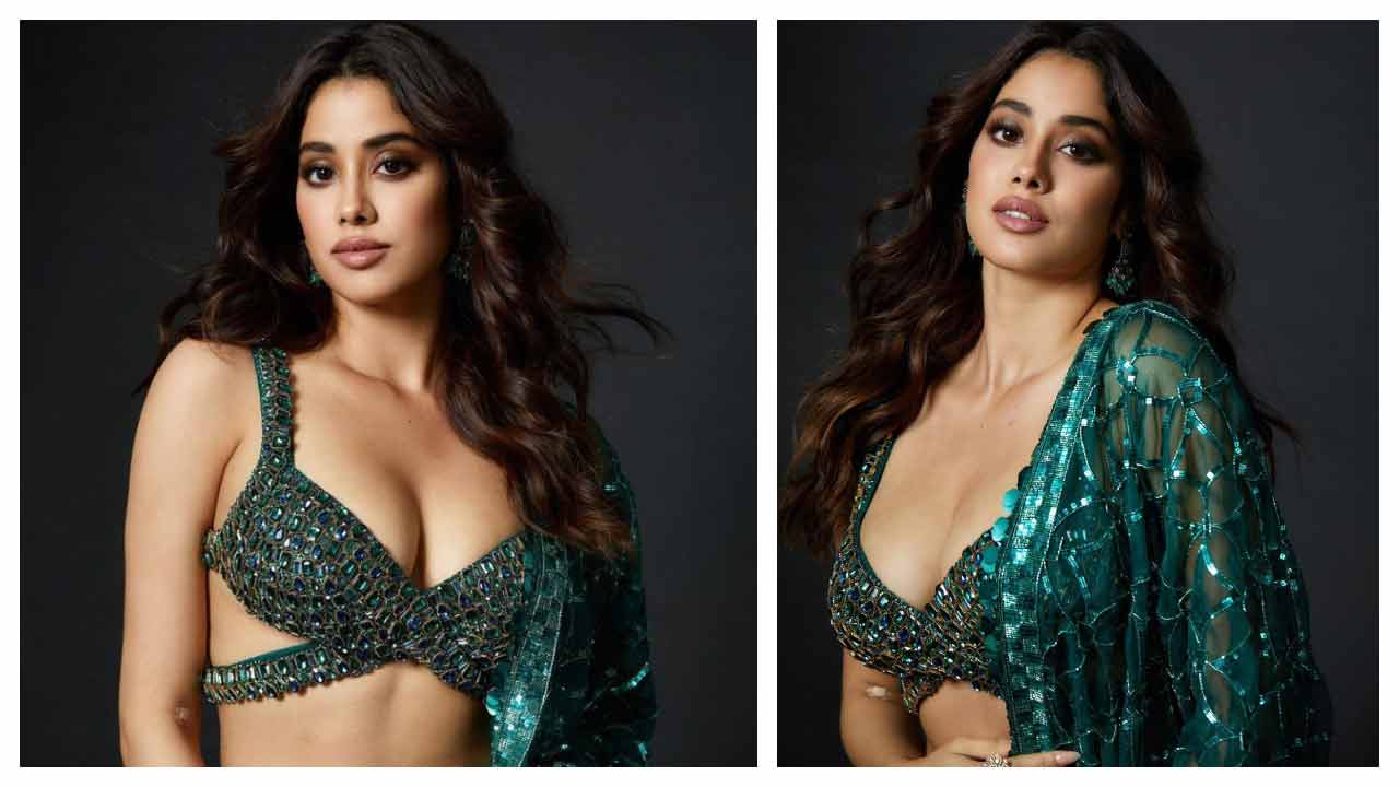 Janhvi Kapoor | మైండ్ బ్లాక్ చేస్తున్న జాన్వీ క‌పూర్ ఒంపుసొంపులు..