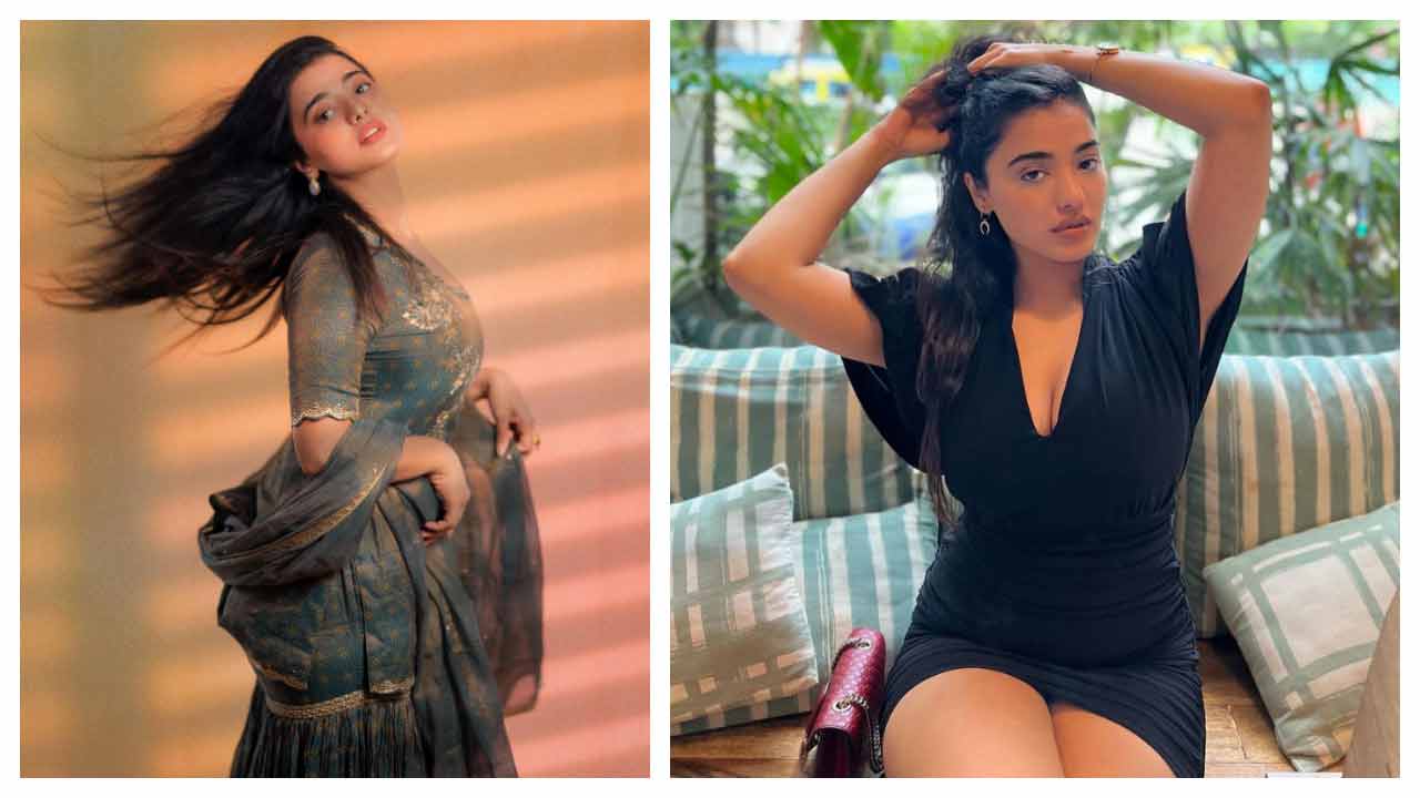 Ketika Sharma | మినీ స్కర్ట్స్‌లో కేతికా శర్మ రొమాంటిక్ పోజులు..