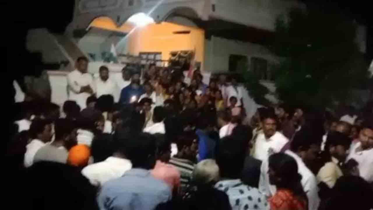 మునుగోడులో రాజగోపాల్‌ రెడ్డికి నిరసన సెగ