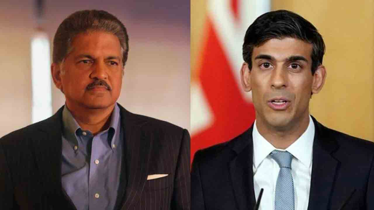 బ్రిటన్ ప్రధానిగా రిషి సునాక్‌.. ఆనంద్ మహీంద్రా ఆసక్తికర ట్వీట్
