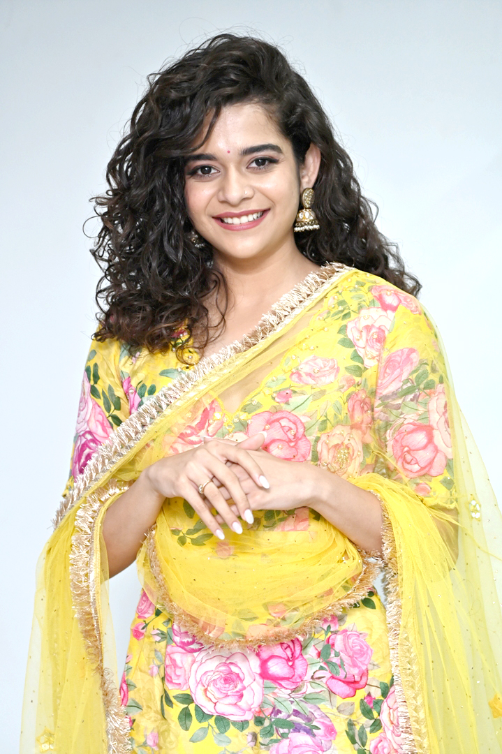 Mithila Palkar at Ori Devuda Movie Promotions