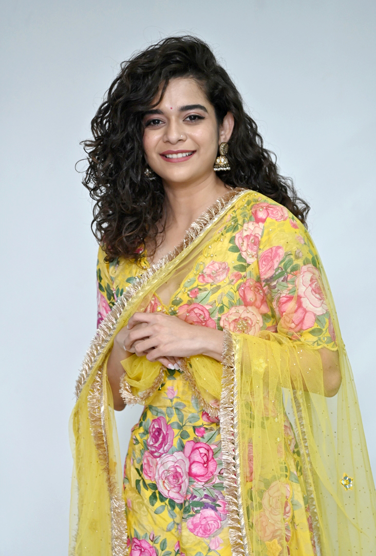 Mithila Palkar at Ori Devuda Movie Promotions